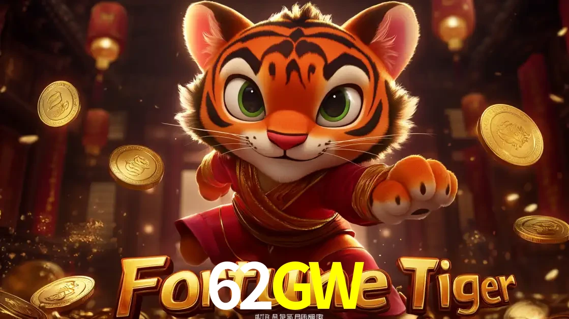O carismático mascote do jogo de slot Fortune Tiger, um tigre fofo em pose de artes marciais, pronto para trazer sorte e multiplicadores de ganhos no cassino online 62GW.
